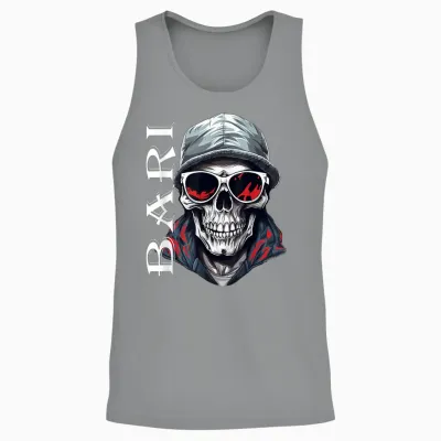 Bari T-Shirt Tradition Ultras Italy Bari Men's & Women's T-Shirt, Black Unisex Tank Top - Sport Grey