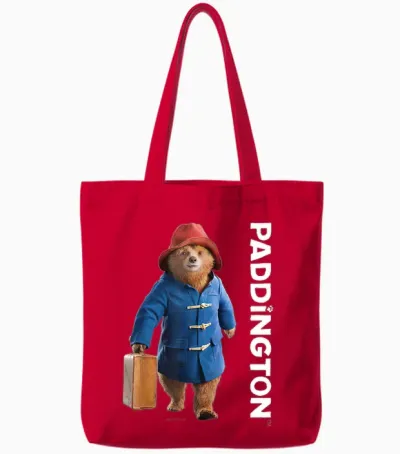 Paddington in Peru, Go to L'aventure Tote Bags - Red