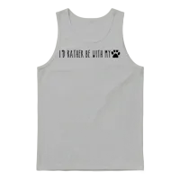 Dog Lover Lovers Unisex Tank Top - Ash – 1