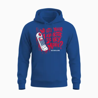 Scream - Favorite Scary Movie Unisex Hoodie - Royal