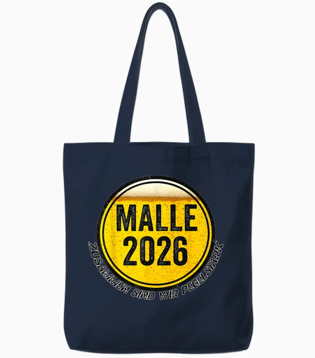 Malle 2026 Gruppe Mallorca Tote Bags in Navy