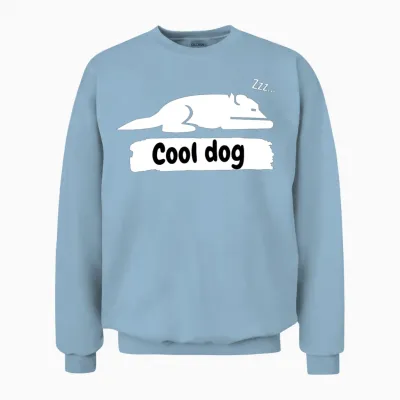 Dog Tshirts Unisex Sweatshirt - Light Blue
