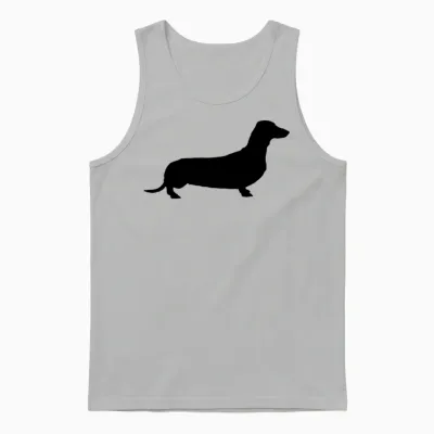 Dog Unisex Tank Top - Ash