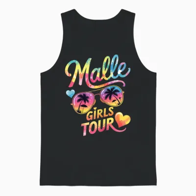 Malle Girls Tour Party Mädels Frauen Gruppen Unisex Tank Top - Black