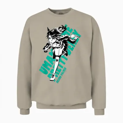 Umamusume: Pretty Derby Mejiro Palmer Unisex Sweatshirt - Sand