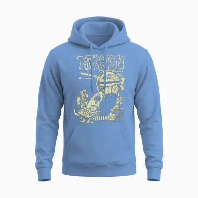 Tank Girl Unisex Hoodie - Carolina Blue
