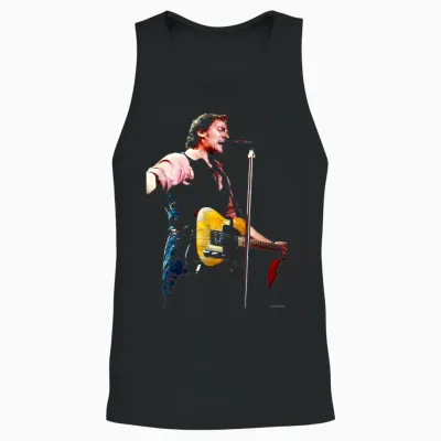 Der Boss Bruce Springsteen Live Von Andy Willsher Unisex Tank Top - Black