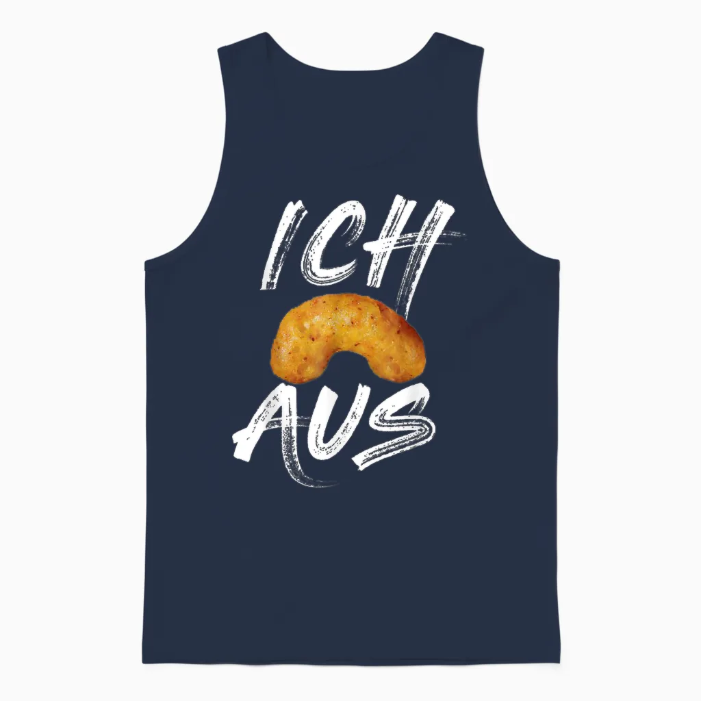Ich Flip from Peanut Flip Peanut Fischködernuss Unisex Tank Top in Navy