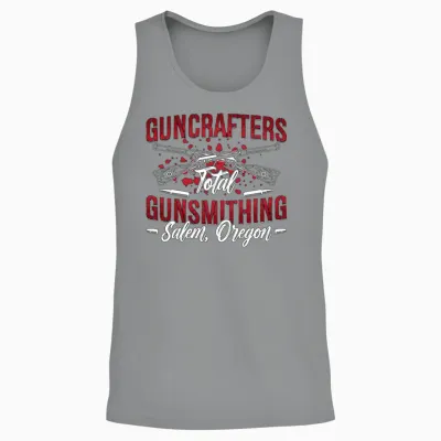 Gunsmith Guncrafters Total Loves Pistol Gunsmiths Unisex Tank Top - Sport Grey
