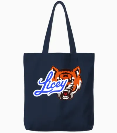 Licey Tigers Shirts Tote Bags - Navy
