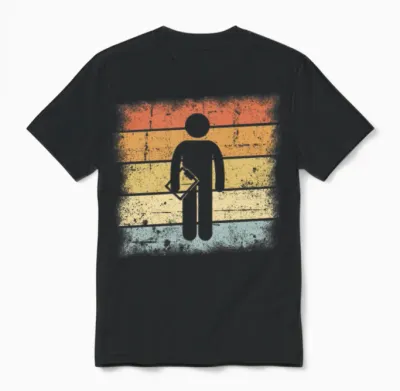 Coach Trainer Retro Unisex T-Shirt - Black