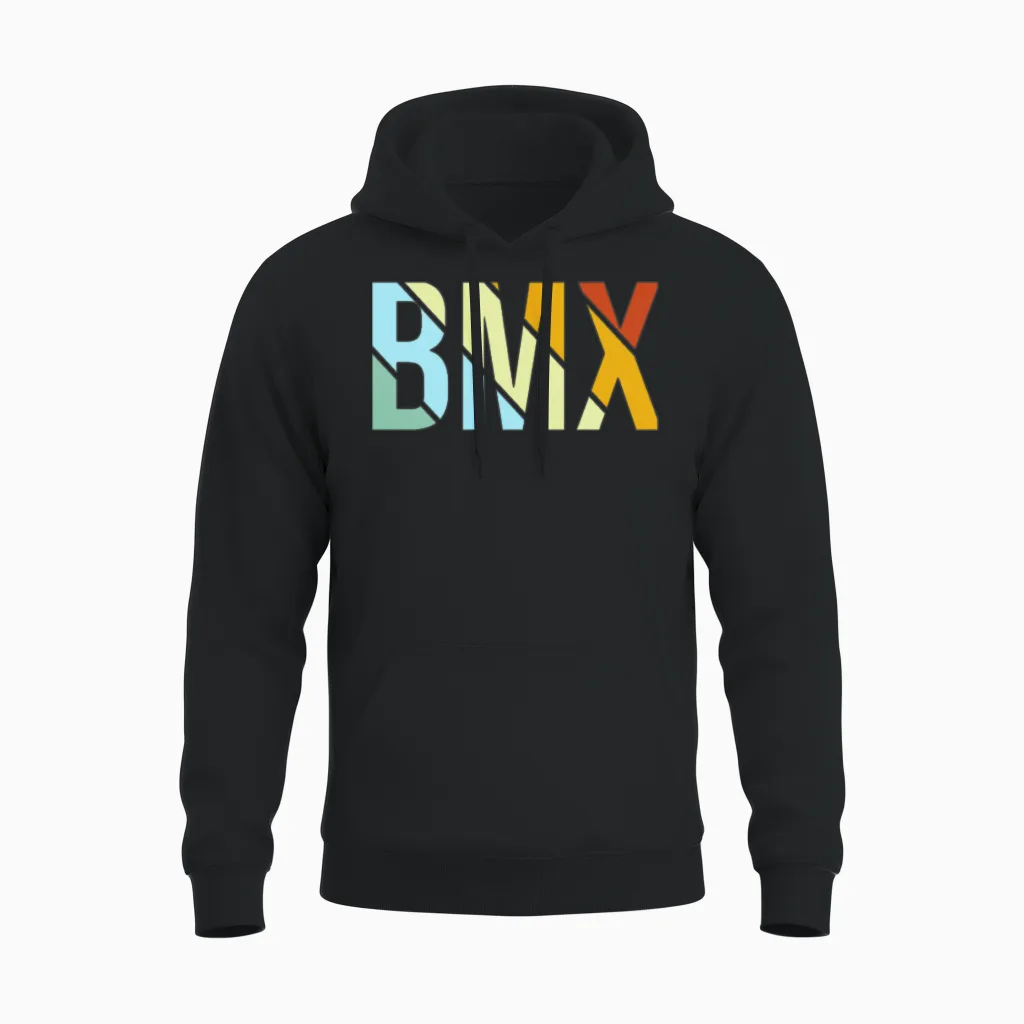 Bmx Retro - Cycling Unisex Hoodie in Black