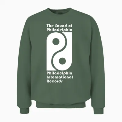 Philadelphia International Records Unisex Sweatshirt - Military Green
