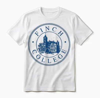 Finch College Unisex T-Shirt - White