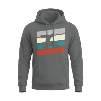 Parkour Retro Unisex Hoodie - Graphite Heather