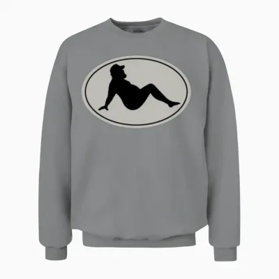 Mudflap Man Unisex Sweatshirt - Sport Grey