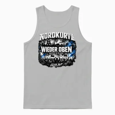 Ruhrpott Fußball Aufstieg Gelsenkirchen Fan 2026 Unisex Tank Top - Ash