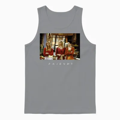 Friends Flashback Logo Unisex Tank Top - Sport Grey