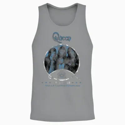 Official Queen 1974 Unisex Tank Top - Sport Grey