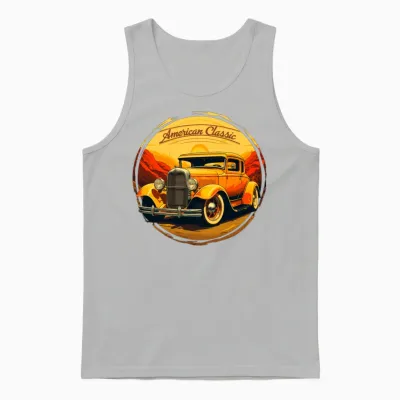 Ford Model a Retro - Modartr-Yelfp Unisex Tank Top - Ash