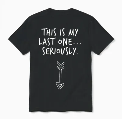 Funny Pregnancy Unisex T-Shirt - Black