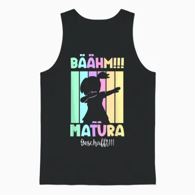 Bäähm Matura Geschafft 2026 Unisex Tank Top - Black