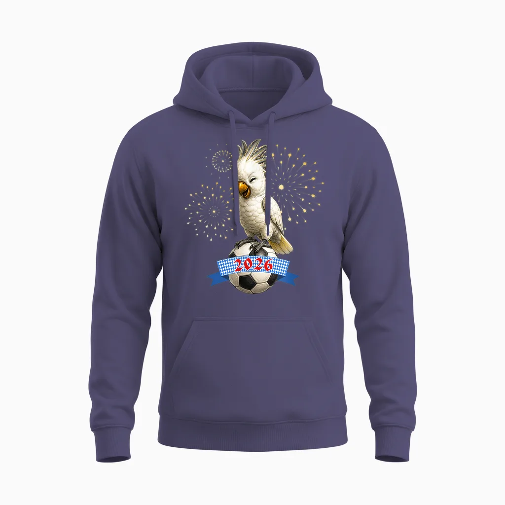 Kakadu Für Bayern Aus München Und Auch Alle Anderen Unisex Hoodie in Heather Sport Dark Navy