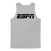 Espn Black Logo V1 Unisex Tank Top - Ash – 1