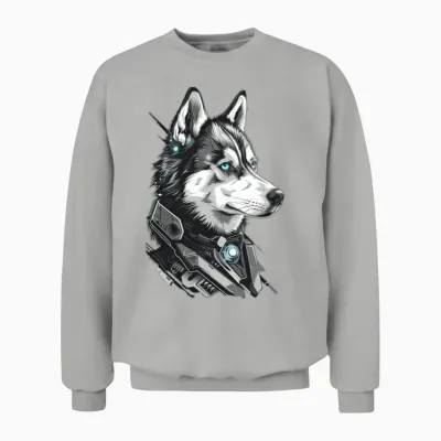 Dog Unisex Sweatshirt - Ash