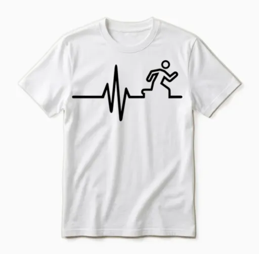 Running Unisex T-Shirt in White