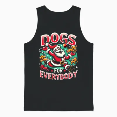Dogs for Everybody Dog Dog Owners Dog Owner Unisex Tank Top - Black