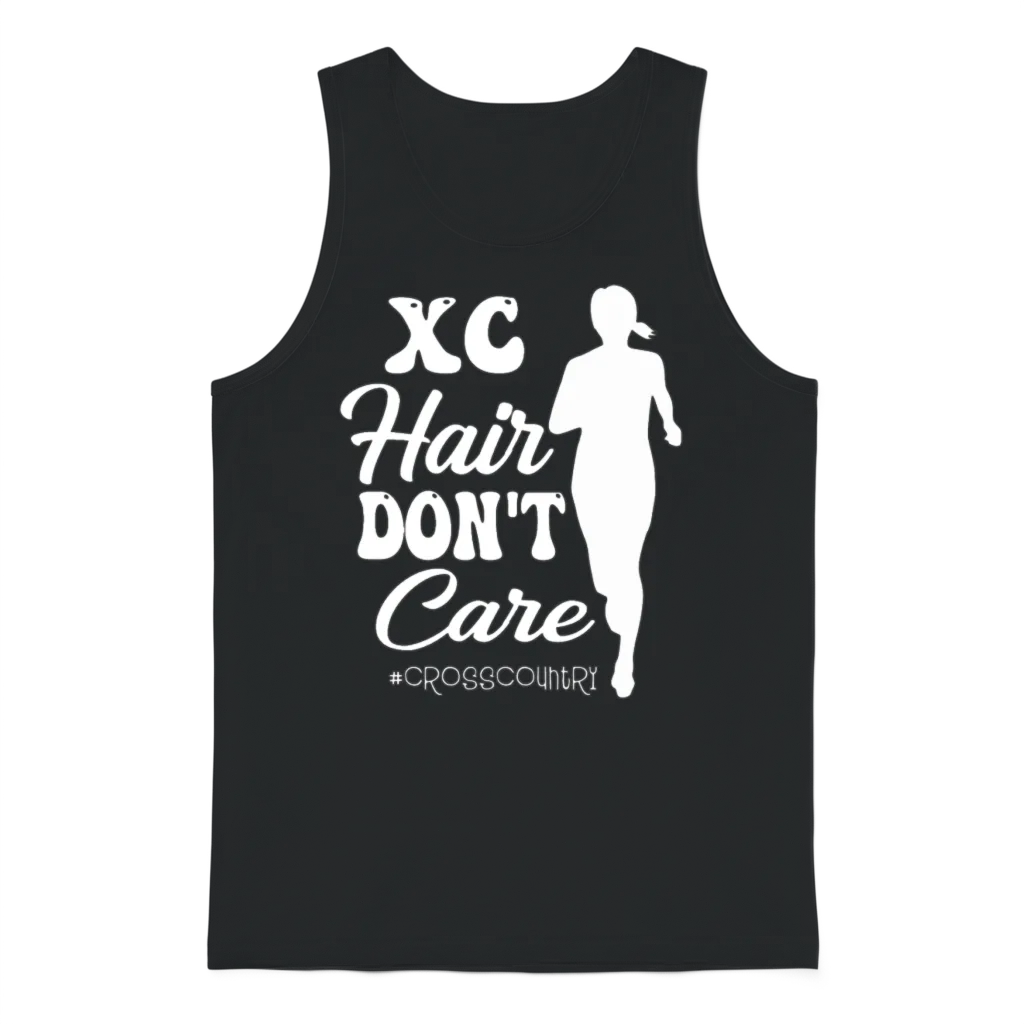 Xc Cross Country Running โ Farm & Unisex Tank Top - Black
