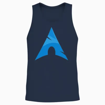 Arch Linux Unisex Tank Top - Navy