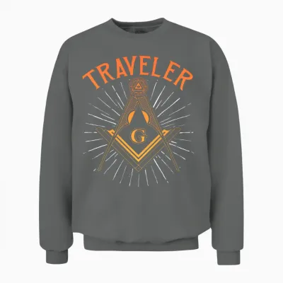 Masonic Freemasonry Fraternal Unisex Sweatshirt - Graphite Heather