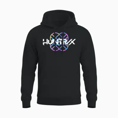 Kpop Demon Hunters Band Logo Officially Licensed Unisex Hoodie - Black