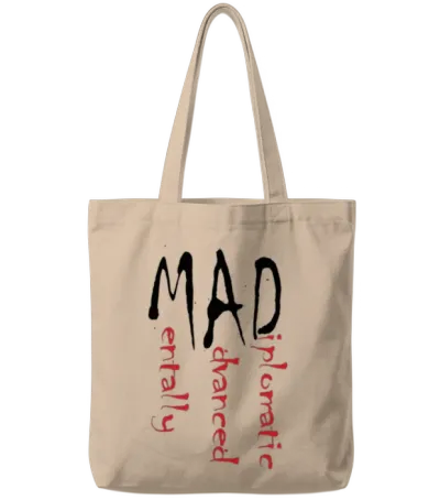 Mad Tote Bags - Natural