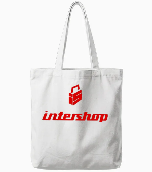 Intershop Ddr Ostalgie Ostdeutschland Ossi Tote Bags in White