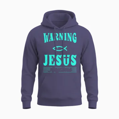 Start Talking About Jesus Unisex Hoodie - Heather Sport Dark Navy