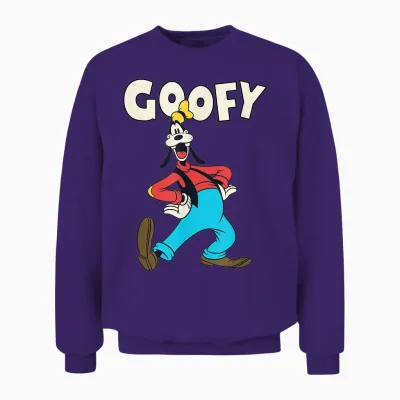 Disney Mickey Classic Goofy Vintage Unisex Sweatshirt - Purple