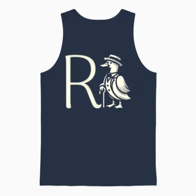 Rente R Ente Lustig Für Rentner Renteneintritt Opa Rentnerin Unisex Tank Top - Navy