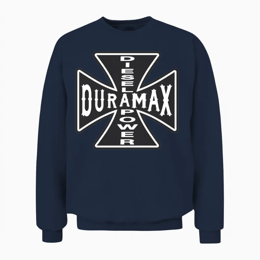 Duramax Diesel Power Unisex Sweatshirt in Navy