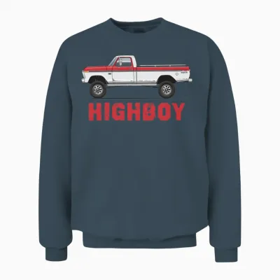 Higboy Candyapple Red Unisex Sweatshirt - Dark Heather