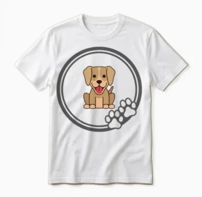 Dog Lover Unisex T-Shirt - White