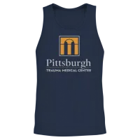 Pittsburgh Unisex Tank Top - Navy – 2