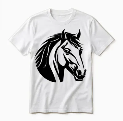 Horse Equine Pony Unisex T-Shirt - White