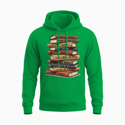 Black History Month Black Leaders African American Teachers Unisex Hoodie - Irish Green
