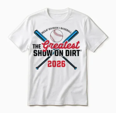 College World Series 2026 64-Team Officially Licensed Unisex T-Shirt - White
