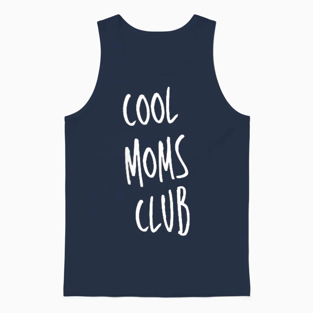 Das Ultimative Cool Mom's Club Design Für Coole Mütter Unisex Tank Top in Navy