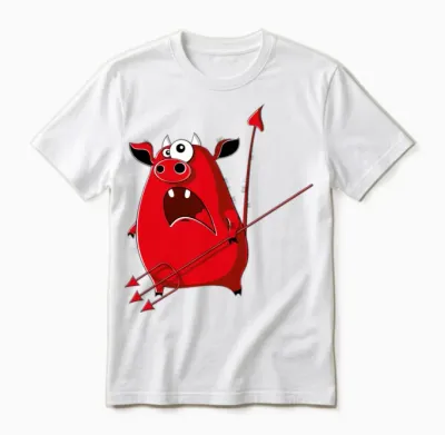 Cartoons-Funny-Imp Unisex T-Shirt - White