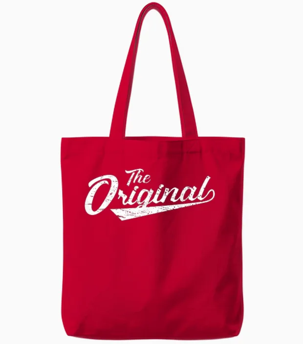 Vater Sohn Partnerlook the Original the Remix Outfit Tote Bags in Red